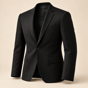 Blazer Estruturado Preto Roma